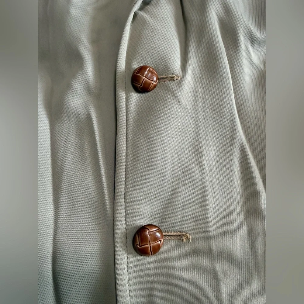 MONTEREY CLUB Vintage Made In USA Topcoat Barn Coat Chore Jacket Woven Buttons